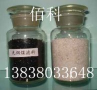 過濾器中無煙煤濾料裝填厚度應是多少？